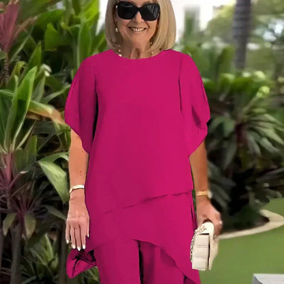 Jacinta | Conjunto Moderno de Top y Pantalones
