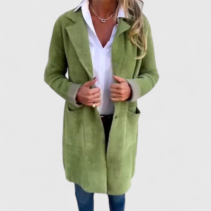 Liraelle™ | Stylish Long Wool Coat