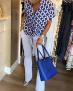 Amelia – bluzka o luźnym fasonie