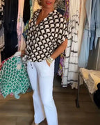 Amelia – bluzka o luźnym fasonie