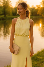 Luna | Vestido midi płynne mangi